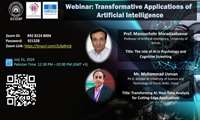 ECO Science Foundation to Host Webinar on Transformative Applications of AI